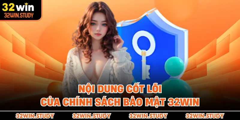 Nội dung cốt lõi của chính sách bảo mật 32WIN